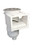 Waterway Renegade Gunite Skimmer, 2 Port, Round Lid, 2" Socket/2-1/2" Spigot, White