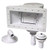 Hayward DynaSkim Above Ground Top Access Wide Mouth Skimmer White 1-1/2" Threaded