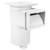 Hayward Auto-Skim 1084 Fiberglass/Vinyl Skimmer, 1-1/2" FIP, Square, White
