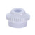 CMP 1-1/2" MIP Directional Flow Outlet, 3/4" Eyeball, White