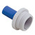 Hayward Hydrostream Eyeball Wall Inlet White 1" MIP 1-1/2"