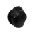 Waterway Threaded Eyeball Fitting, 1-1/2" MPT, 1⁄2" Eye Opening, Black, model 400-1411C