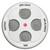 Jandy Pro Series Spa Side Control 1" to 1-1/2", 4 Button, White, 200' Cord