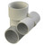 AquaStar AquaThunder Jet Body Gunite White 1-1/2" Socket PVC 2"