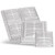 Hayward High Flow Grate w/ Inner Frame 12" x 12" Square Cover & Frame, Floor/Wall, 308 to 448 gpm