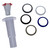 Pentair GloBrite Light Niche for Gunite & Concrete Pools w/White, Blue, Black, Gray & Tan Rings