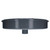 Blue Square Eclipse Ring Drain 2" 157 gpm Round Gray