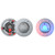 Spa Electrics Spa Electric Retro R10 Multi Plus Light, Niche and Assembly Kit, Gray Rim