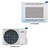 Cooper & Hunter Mini Floor Console 9,000 BTU 1 Ton 26 SEER2 Floor Console Ductless Mini Split Heat Pump System R-454B 208/230V | CH-RES09-230VO-CH-RSH09MMC