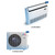 Cooper & Hunter Universal Floor Ceiling 24,000 BTU 2 Ton 21.1 SEER2 Universal Floor/Ceiling Ductless Mini Split Heat Pump System R-454B 208/230V, model CH-RES24-230VO-CH-RSH24MFC - view 2