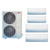 Cooper & Hunter 48,000 BTU 4 Ton 24 SEER2 Wall Mounted Quad Zone Ductless Mini Split Heat Pump System 9K + 12K + 18K + 18K Astoria R-454B 208/230V, model CH-R48MES-AST-9-12-18-18