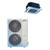Cooper & Hunter Ceiling Cassette Pro 48,000 BTU 4 Ton 19 SEER2 4-Way Ceiling Cassette Ductless Mini Split Heat Pump System R-454B 208/230V | CH-R48LCU-230VO-CH-RSH48LCCT