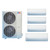 Cooper & Hunter 48,000 BTU 4 Ton 24 SEER2 Wall Mounted Quad Zone Ductless Mini Split Heat Pump System 9K + 12K + 12K + 18K Astoria R-454B 208/230V, model CH-R48MES-AST-9-12-12-18