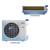 Cooper & Hunter Slim Duct 18,000 BTU 1.5 Ton 20 SEER2 Slim Ducted Ductless Mini Split Heat Pump System R-454B 208/230V | CH-RES18-230VO-CH-RS18MDT-MS