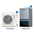 Comfortstar The Easy Fit CPH3 2 Ton 17.5 SEER2 Inverter Heat Pump Split System with Wall-Mounted Front Return Air Handler R454B model numbers