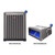 Rheem 6.5 Ton 11.2 EER Commercial Air Conditioner Split System, 208/230V 3-Phase, with Belt Drive VFD Commercial Air Handler, R454B | RACY2078CAZ RHCYA2090CAS - RACY2078CAZ and RHCYA2090CAS