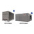 Rheem 10 Ton 14.1 IEER Commercial Heat Pump Split System, RPCY Heat Pump with RHCYP Belt Drive VFD Air Handler, 460V 3-Phase, R454B | RPCY2120DAZ RHCYP2120DAS - RPCY2120DAZ and RHCYP2120DAS