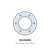 Sunstar 40446080 End Gasket 9" - generic product illustration