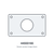 Sunstar 44555165 Rear Burner Access Plate - generic product illustration