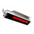 Sunstar SGL35-N7-MG 35,000 BTU natural gas 316 stainless marine grade glass patio heater, angled view