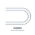 Sunstar 43208063 4" U-Bend & Reflector Package - Stainless Tube with Stainless Steel Reflector - generic product illustration