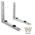 CWMBL-HVAC365 HVAC365 Heavy-Duty Wall Bracket for Ductless Mini Split Condenser | Durable & Easy Installation — view 1