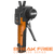 NAVAC NEF6LM BreakFree Cordless Power Flaring Tool 45° 1/4" to 3/4" O.D. with Flare Gauge