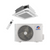 Gree 24,000 BTU 22.5 SEER2 Ceiling Cassette Ductless Mini Split Heat Pump System 360 Series R32 230V | CAS24HP230V1R32AH-VIR24HP230V1R32AO