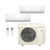 Daikin 16,000 BTU Wall Mounted Dual Zone Ductless Mini Split Heat Pump Wall 7K + 9K MXM Series