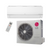 LG 18,000 BTU 23 SEER2 Wall Mounted Ductless Mini Split Heat Pump System R32 Refrigerant High Efficiency Series | KSUAB181A