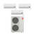 Mitsubishi Electric 60,000 BTU 20 SEER2 Tri Zone Wall Mounted Ductless Mini Split Heat Pump System 18+18+24 R454B Refrigerant | MXZ-SM60NL-MSZ-GX18NL-MSZ-GX18NL-MSZ-GX24NL