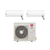 LG 16,000 BTU 22.7 SEER2 Dual Zone Wall Mounted Ductless Mini Split Heat Pump System 7+9 R32 Refrigerant, model KUMXB181A-KNMAB071A-KNUAB091A - view 7