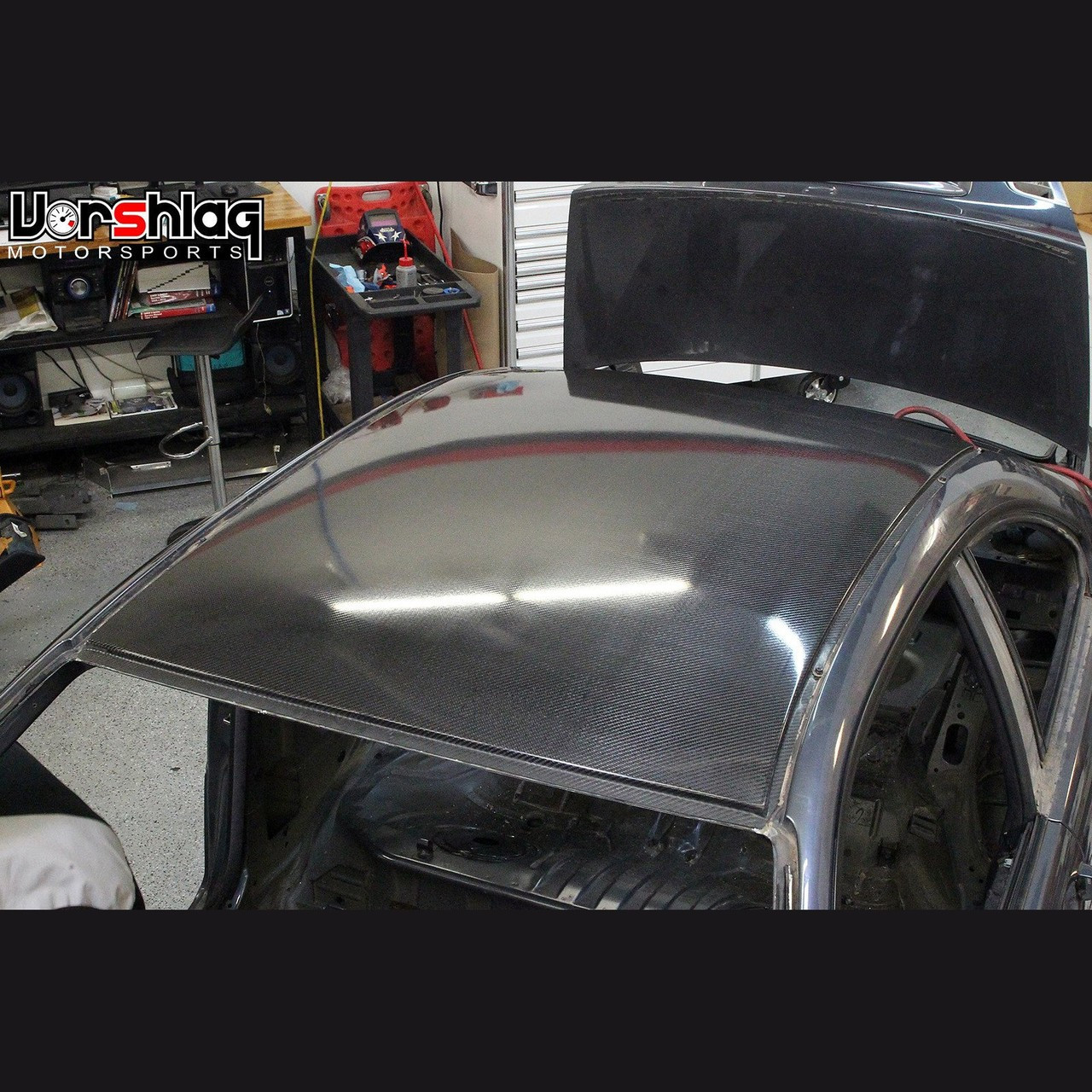 BMW E46 Carbon Fiber Roof Panel RHR Performance - Main Image