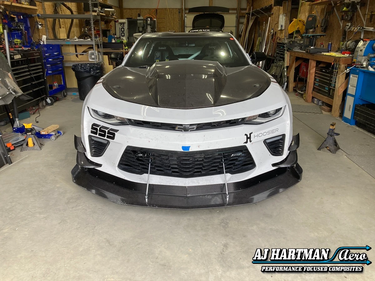 6th Gen Splitter for 16-18 SS Bumper - AJ Hartman Aero
