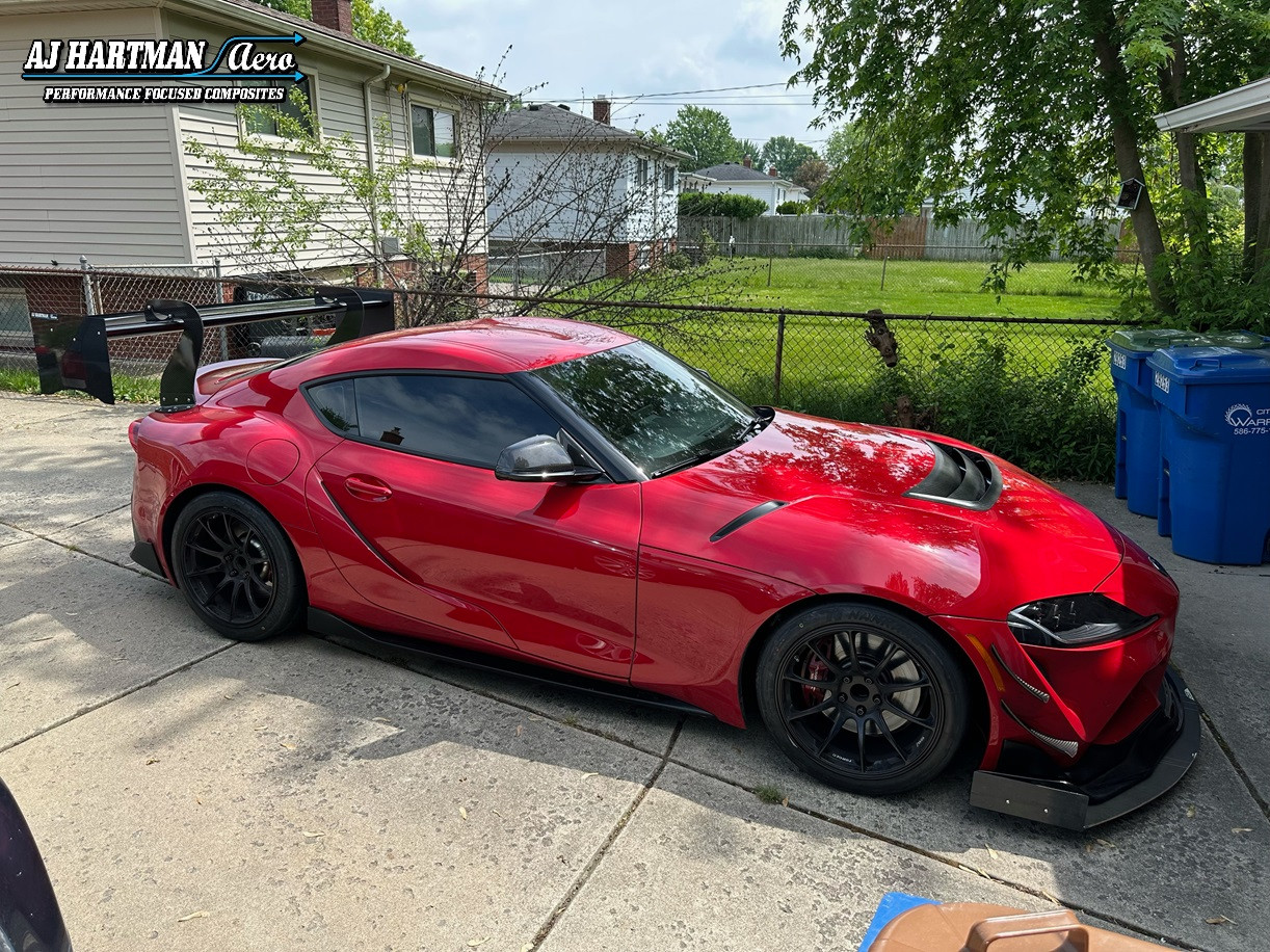 A90 Supra Fulcrum 14 Wing Kit - AJ Hartman Aero