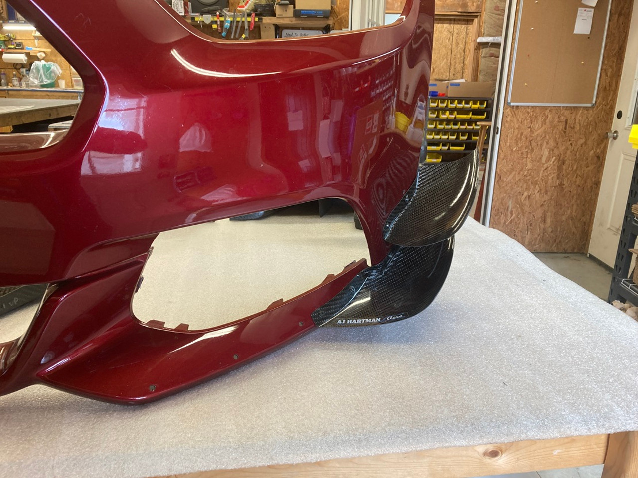 15-17 Mustang Canards - AJ Hartman Aero