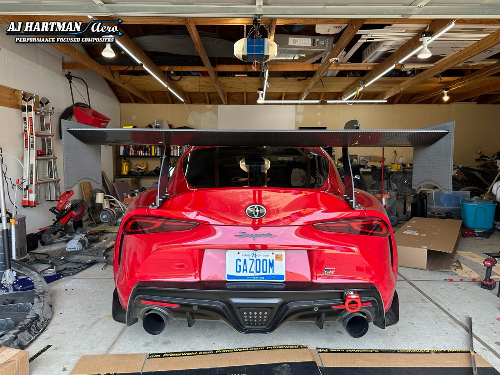 A90 Supra Fulcrum 14 Wing Kit