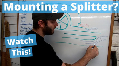 Mounting a Splitter? We did a video to help you out. Mounting a Splitter? We did a video to help you out.