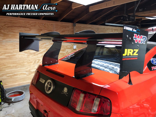 10-14 Mustang Apex 12 Dual Element Wing Kit - AJ Hartman Aero
