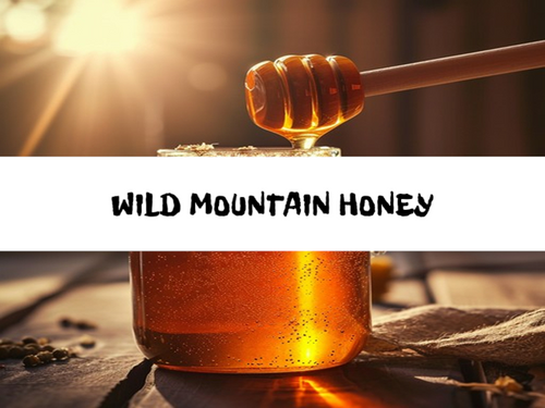 Wild Mountain Honey, Bath Gelee, Body Wash, Whipped Soap, Glycerin Soap, Foaming Body Scrub, Sugar Scrub, Aloe Vera Gel, Body Oil, Goat Milk Lotion, Body Butter, Lotion Bar, Natural Vegetable Protein Deodorant, Body Powder, Conditioning Shampoo, Cream Shampoo, Conditioner, Hair Mask, Leave In Detangling Spray, Hair Oil, Argan Shine Serum, Argan Shine Spray, Body Mist, Perfume Oil, Perfume Spray, Solid Perfume, Beard Wash, Beard Oil, Beard Balm, Beard Butter, Shave Soap, Shave Jelly, Aftershave, Room Spray, Linen Spray, Wax Melts, Pet Shampoo, Pet Perfume