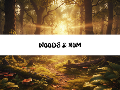 Woods & Rum, Bath Gelee, Body Wash, Whipped Soap, Glycerin Soap, Foaming Body Scrub, Sugar Scrub, Aloe Vera Gel, Body Oil, Goat Milk Lotion, Body Butter, Lotion Bar, Natural Vegetable Protein Deodorant, Body Powder, Conditioning Shampoo, Cream Shampoo, Conditioner, Hair Mask, Leave In Detangling Spray, Hair Oil, Argan Shine Serum, Argan Shine Spray, Body Mist, Perfume Oil, Perfume Spray, Solid Perfume, Beard Wash, Beard Oil, Beard Balm, Beard Butter, Shave Soap, Shave Jelly, Aftershave, Room Spray, Linen Spray, Wax Melts, Pet Shampoo, Pet Perfume