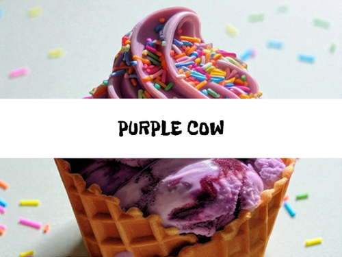 Purple Cow, Bath Gelee, Body Wash, Whipped Soap, Glycerin Soap, Foaming Body Scrub, Sugar Scrub, Aloe Vera Gel, Body Oil, Goat Milk Lotion, Body Butter, Lotion Bar, Natural Vegetable Protein Deodorant, Body Powder, Conditioning Shampoo, Cream Shampoo, Conditioner, Hair Mask, Leave In Detangling Spray, Hair Oil, Argan Shine Serum, Argan Shine Spray, Body Mist, Perfume Oil, Perfume Spray, Solid Perfume, Beard Wash, Beard Oil, Beard Balm, Beard Butter, Shave Soap, Shave Jelly, Aftershave, Room Spray, Linen Spray, Wax Melts, Pet Shampoo, Pet Perfume