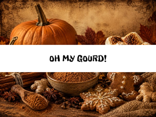 Oh My Gourd!, Bath Gelee, Body Wash, Whipped Soap, Glycerin Soap, Foaming Body Scrub, Sugar Scrub, Aloe Vera Gel, Body Oil, Goat Milk Lotion, Body Butter, Lotion Bar, Natural Vegetable Protein Deodorant, Body Powder, Conditioning Shampoo, Cream Shampoo, Conditioner, Hair Mask, Leave In Detangling Spray, Hair Oil, Argan Shine Serum, Argan Shine Spray, Body Mist, Perfume Oil, Perfume Spray, Solid Perfume, Beard Wash, Beard Oil, Beard Balm, Beard Butter, Shave Soap, Shave Jelly, Aftershave, Room Spray, Linen Spray, Wax Melts, Pet Shampoo, Pet Perfume