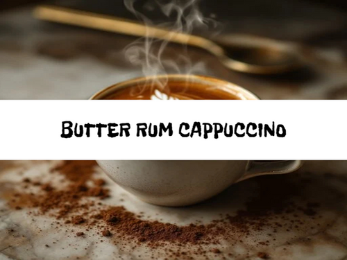 Butter Rum Cappuccino, Bath Gelee, Body Wash, Whipped Soap, Glycerin Soap, Foaming Body Scrub, Sugar Scrub, Aloe Vera Gel, Body Oil, Goat Milk Lotion, Body Butter, Lotion Bar, Natural Vegetable Protein Deodorant, Body Powder, Conditioning Shampoo, Cream Shampoo, Conditioner, Hair Mask, Leave In Detangling Spray, Hair Oil, Argan Shine Serum, Argan Shine Spray, Body Mist, Perfume Oil, Perfume Spray, Solid Perfume, Beard Wash, Beard Oil, Beard Balm, Beard Butter, Shave Soap, Shave Jelly, Aftershave, Room Spray, Linen Spray, Wax Melts, Pet Shampoo, Pet Perfume