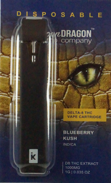 Moon Dragons Blueberry Kush Disposable Vape is great for enjoying after a workout. Give it a shot!