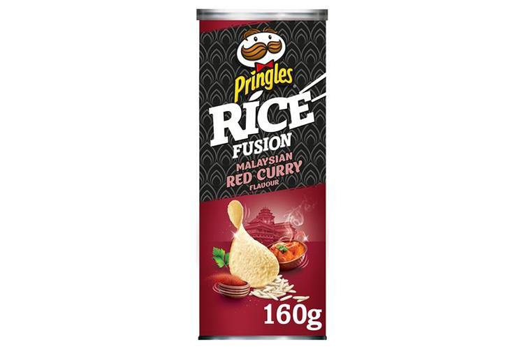 Pringles Rice Range Pringles - Rice Fusion - Malaysian Curry - 160g