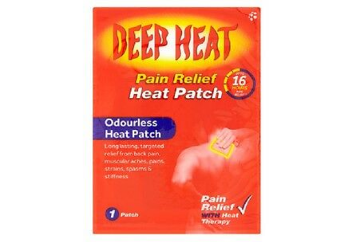 Deep Heat Pain Relief Heat Patch 1 Odorless Heat Patch