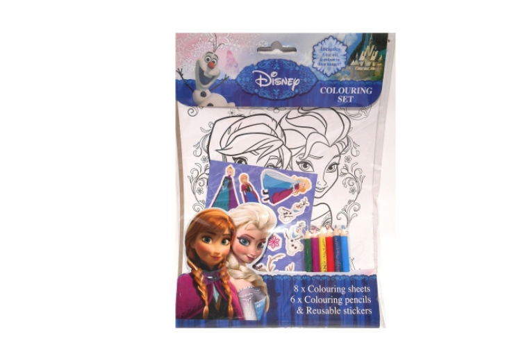 Disney - Frozen Colouring Set