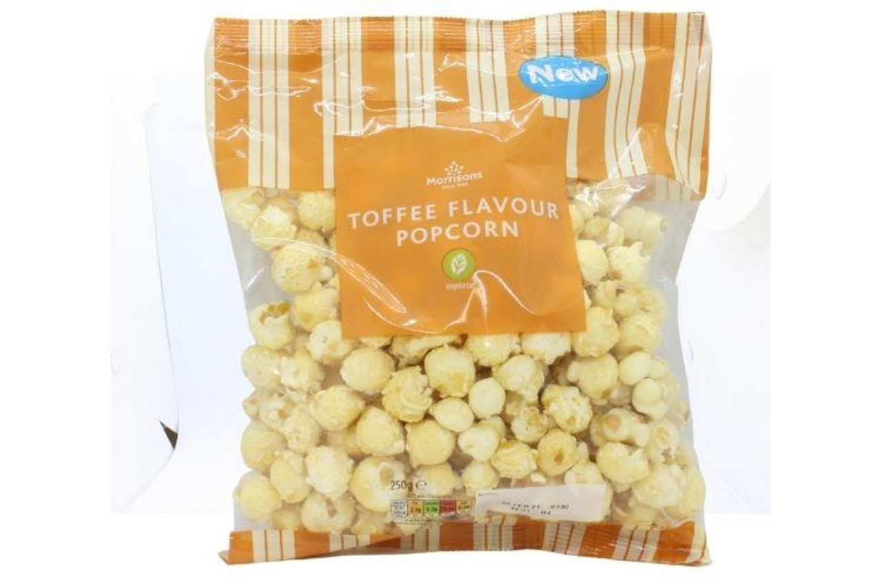 Morrisons Toffee Flavour Popcorn 250g