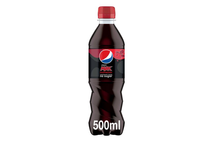 Pepsi Max - Raspberry - No Sugar - 500ml